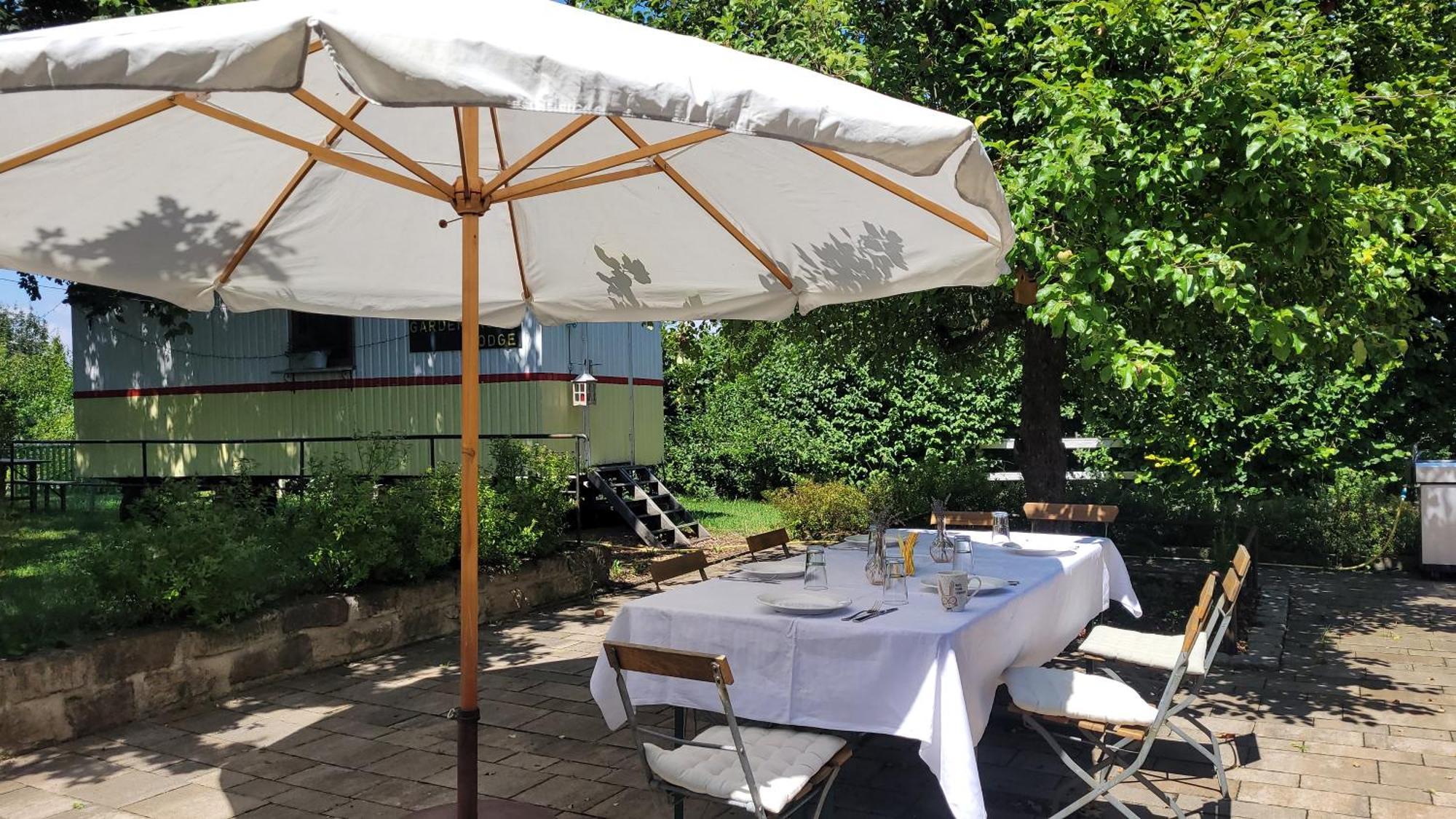 In Der Alten Gaertnerei B&B Neuhof an der Zenn Dış mekan fotoğraf